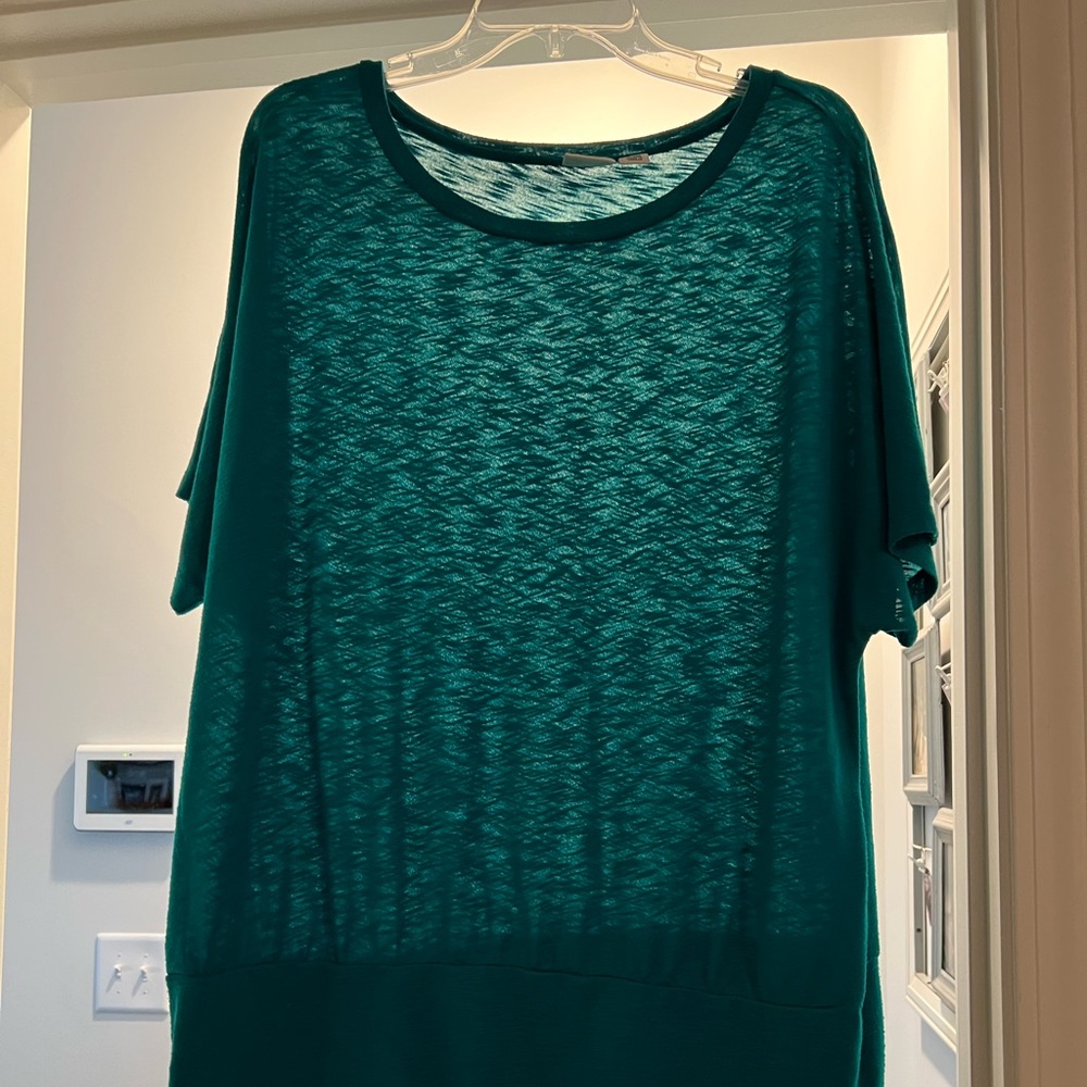 Cato teal top
